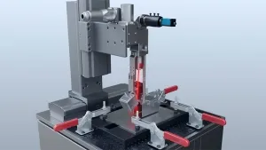 Laser-Positioniersystem