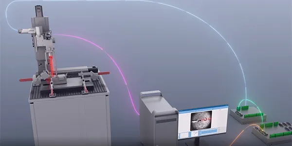 Laser-Positioniersystem